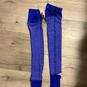 Lululemon knee high leg warmers OS